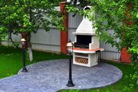 Шашлык на природе в загородном отеле